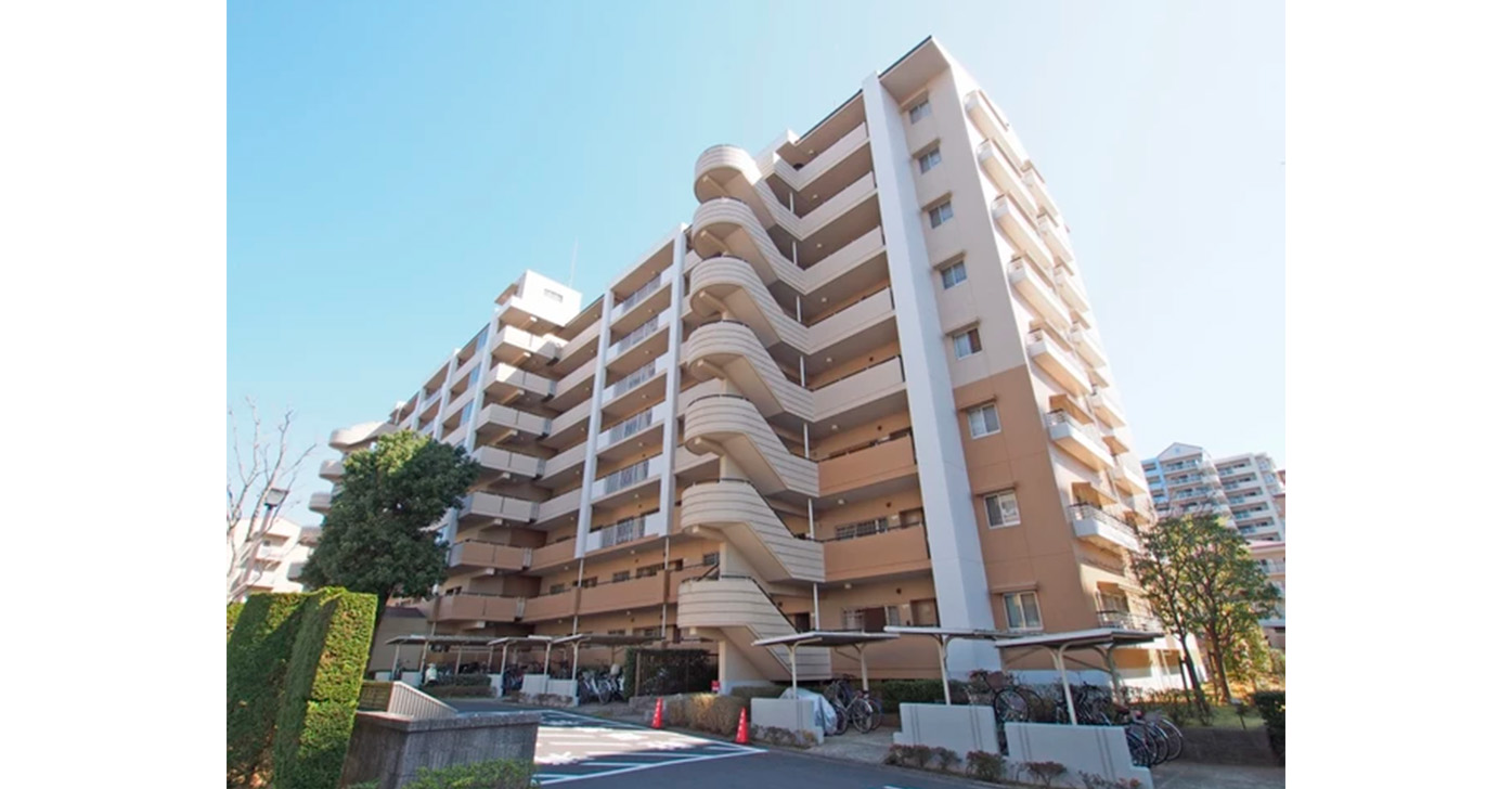 プラザ学園前9号棟 402号室 外観